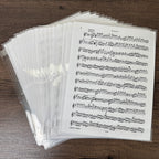 Writable Sheet Music Protectors